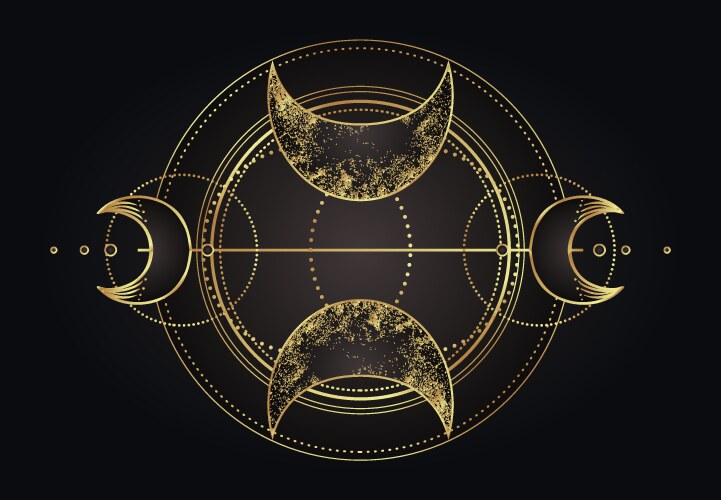 Triple Goddess Vector Images Over 580