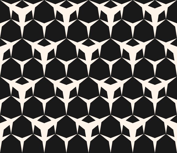 Seamless pattern triangular mesh vector image