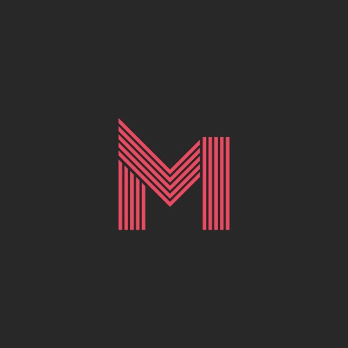 Pink Letter M Vector Images (over 1,100)