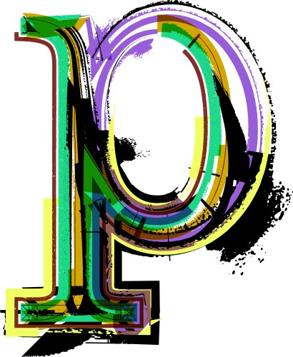Calligraphy Letter P Vector Images (over 10,000)