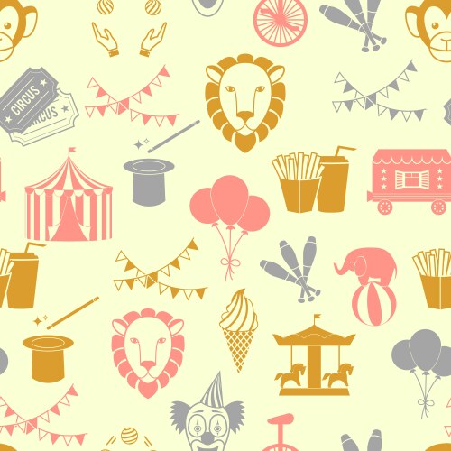 On the theme circus Royalty Free Vector Image - VectorStock