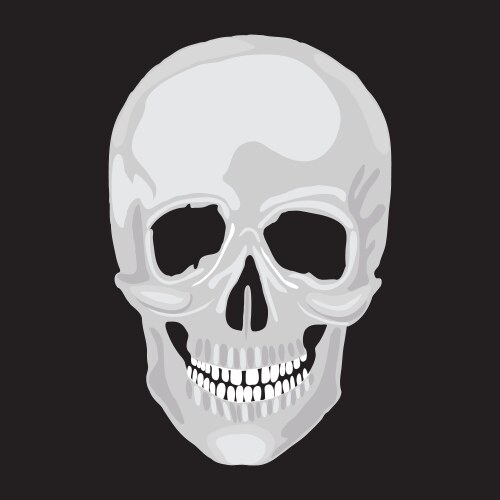 Skull design 1 Royalty Free Vector Image - VectorStock