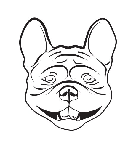 Bulldog Vector Image