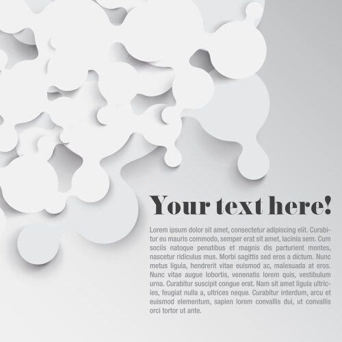 Business abstract background for advertising Vector Image