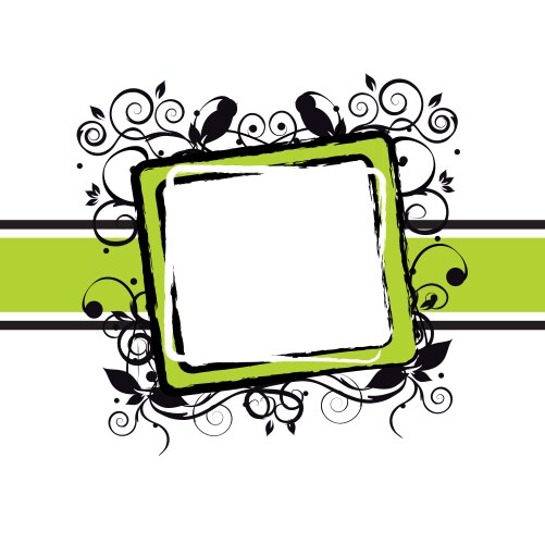 Colored frame Royalty Free Vector Image - VectorStock