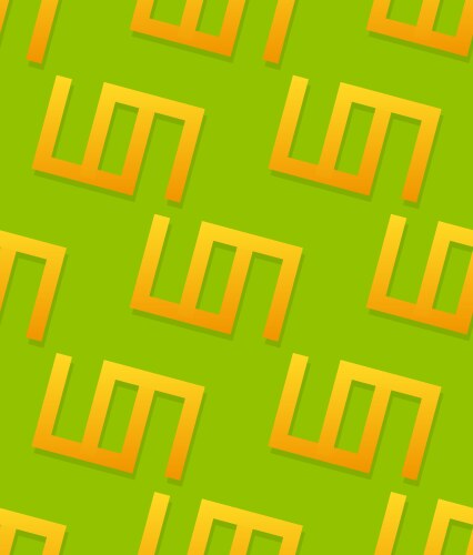 Simple geometric pattern with repeating shapes vector image