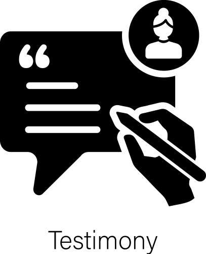 Testimony Vector Testimony Icon Vector Images (over 10,000)