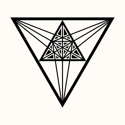 Sacred geometry 0075 Vector Image