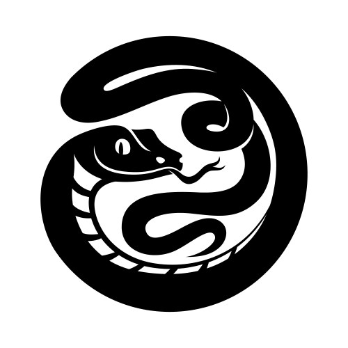 Round Snake Logo Vector Images (over 290)