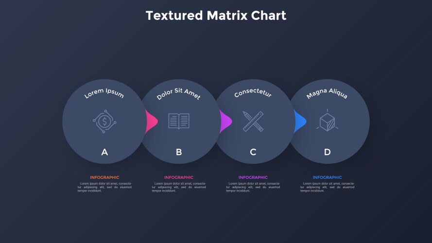 modern infographic banner vector image