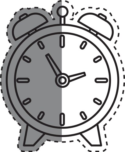 Time clock symbol Royalty Free Vector Image - VectorStock