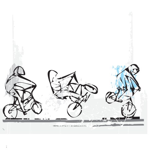 Bmx freestyle Royalty Free Vector Image - VectorStock