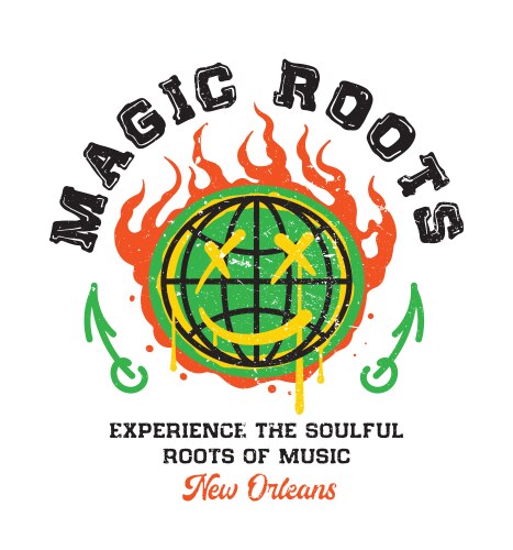 Magic Roots Drug Trust your vision Royalty Free Vector Image - VectorStock