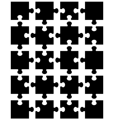 Big black maze Royalty Free Vector Image - VectorStock