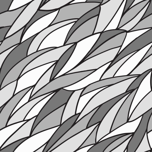 Seamless background with black and white circles Vector Image