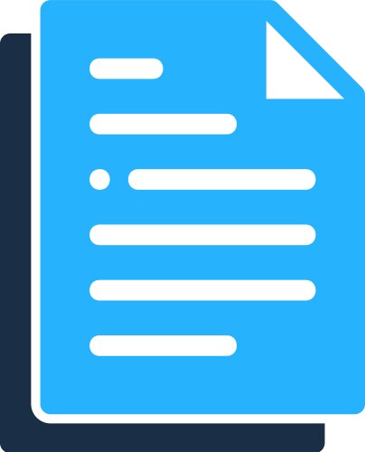 Document Logo Icon Vector Image