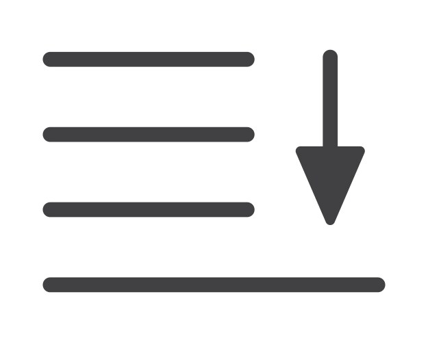 Hamburger menu icon buttons for website ui vector image