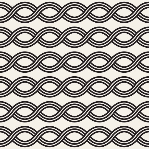 Abstract Wavy Pattern - Stylish Texture vector image