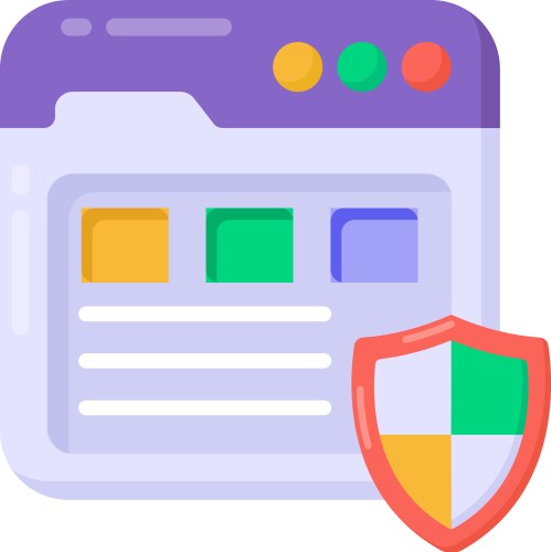 Web security Royalty Free Vector Image - VectorStock