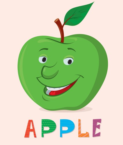 Green apple Vector Image