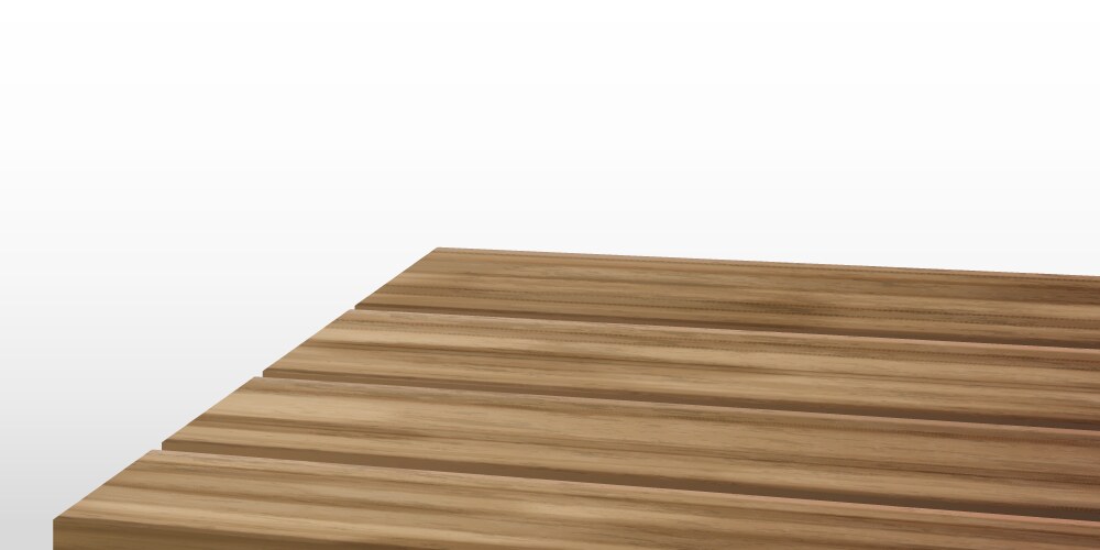 Wooden table foreground tabletop front view Vector Image