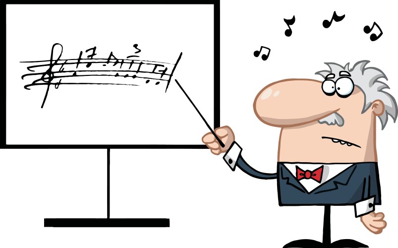 Cartoon teacher Royalty Free Vector Image - VectorStock