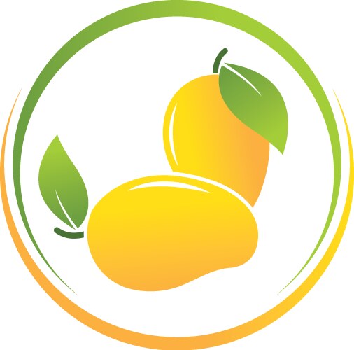 Mango still life Royalty Free Vector Image - VectorStock