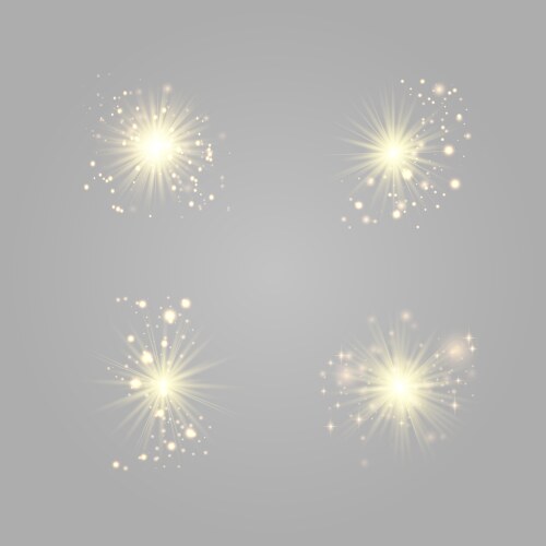 Glow light effect Royalty Free Vector Image - VectorStock