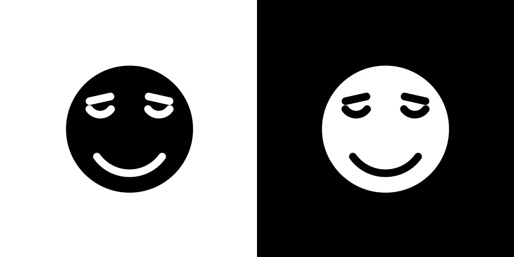 Serenity Emoticon Vector Images (over 240)