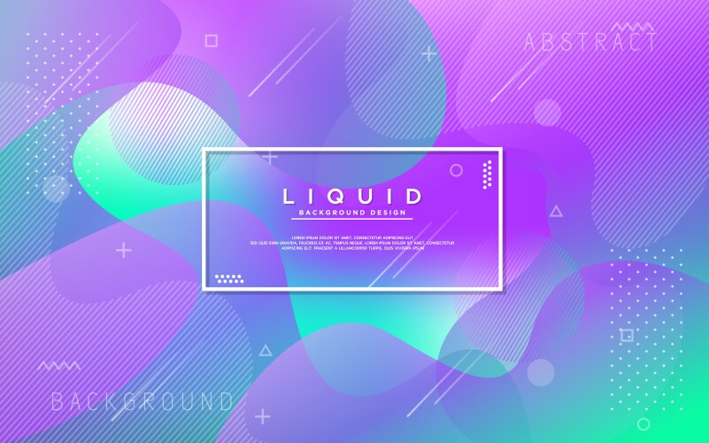Abstract dynamic modern background with colorful vector image