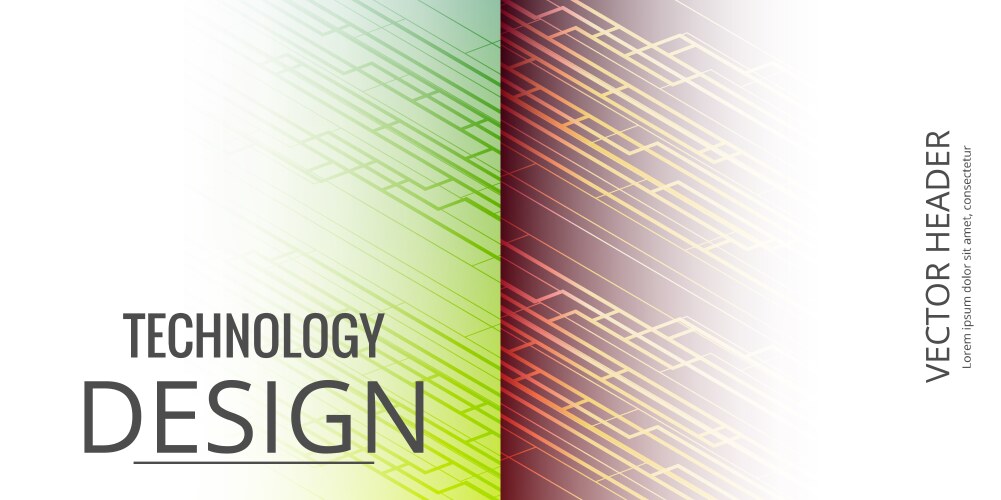 Set of abstract background with geometric elements vector image