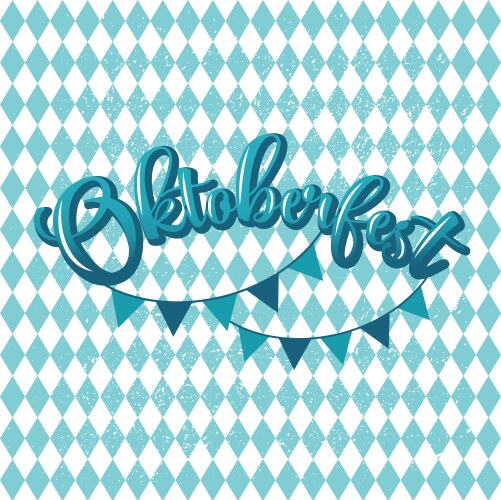 Blue and white header with scribble pattern vector image