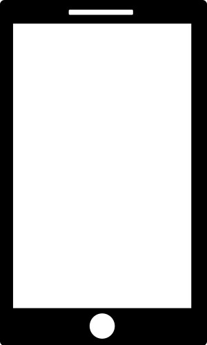 Smart phone icon design Vector Image