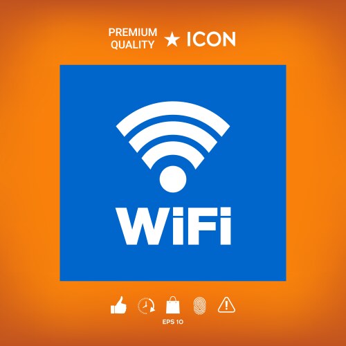 Internet connection symbol icon vector image