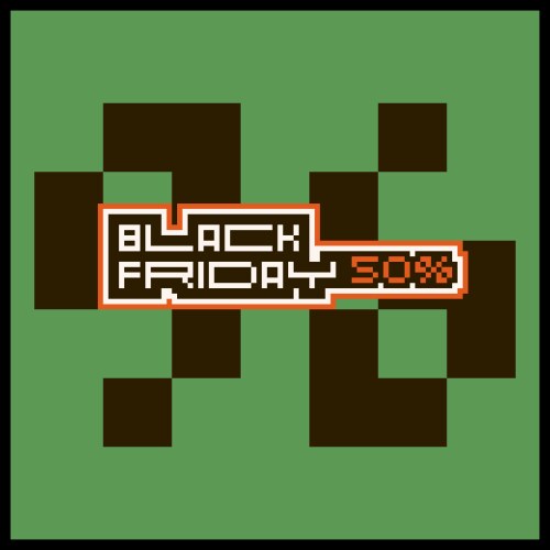 black friday banner retro background vector image