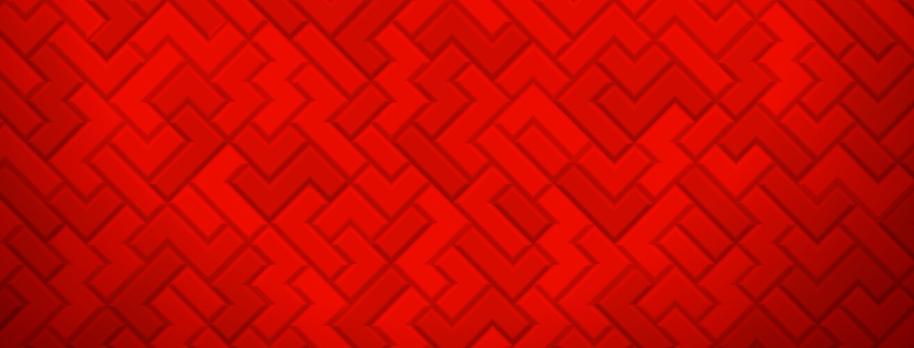 Tetris Block Red Pattern vector image