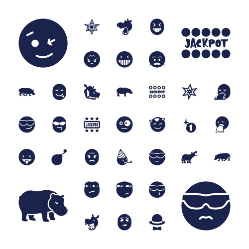 Comic icons (36780211) – Free Vector | VectorStock