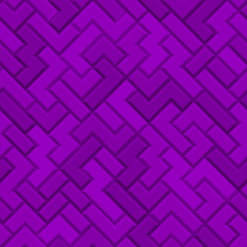 Tetris Block Seamless Pattern vector image