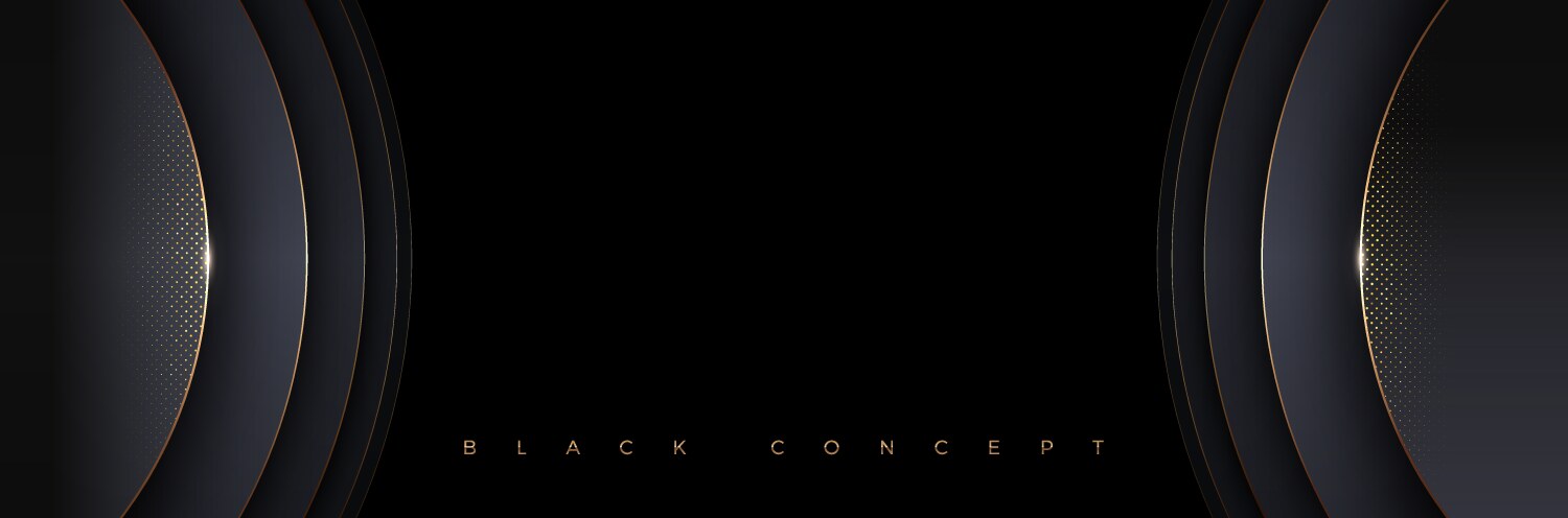 Abstract background with black geometric shape Vector Image