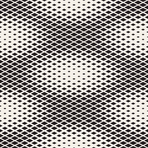 Repeating rectangle shape halftone modern lattice vector image