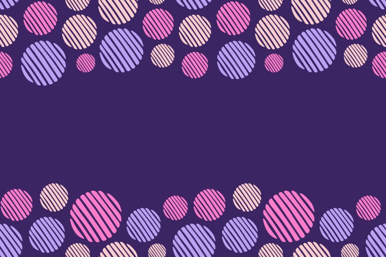Seamless horizontal border pattern with hand vector image