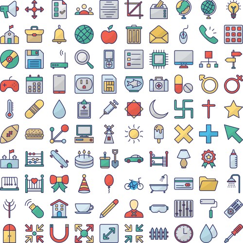 Web and user interface isolated icon vector image