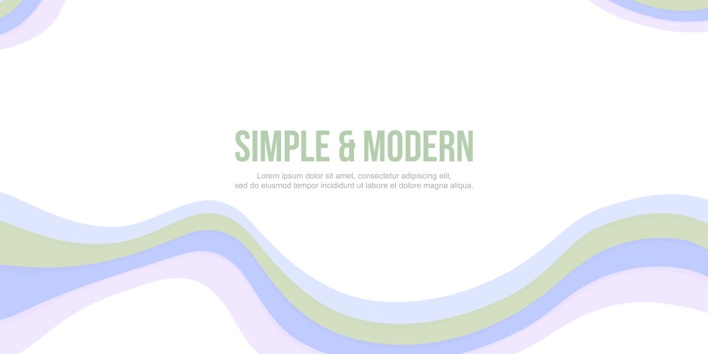 Abstract background header website modern design vector image
