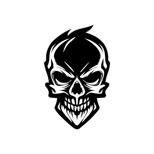Danger head bone Vector Image