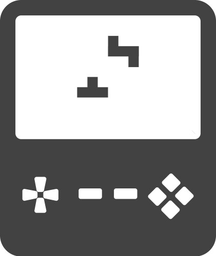 Brick game Royalty Free Vector Image - VectorStock