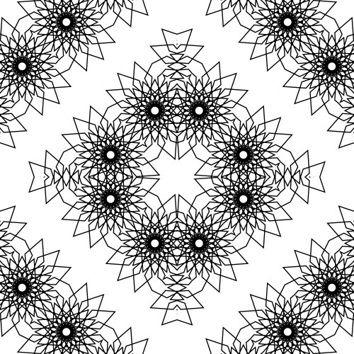 Design seamless decorative lacy pattern Royalty Free Vector