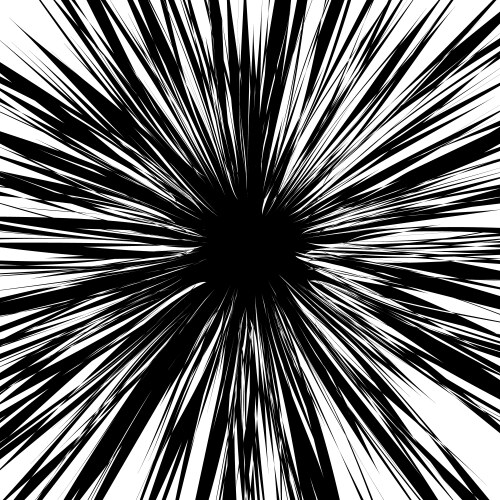 Rough edgy texture of random distorted shapes vector image