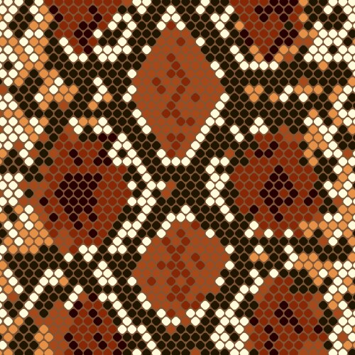 Snake skin texture with imitation of python vector image