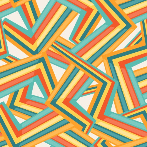 Grunge maze seamless pattern Royalty Free Vector Image
