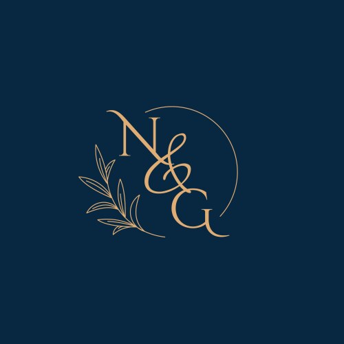 Elegant ES Wedding Monogram Logo – Royalty-Free Vector | VectorStock